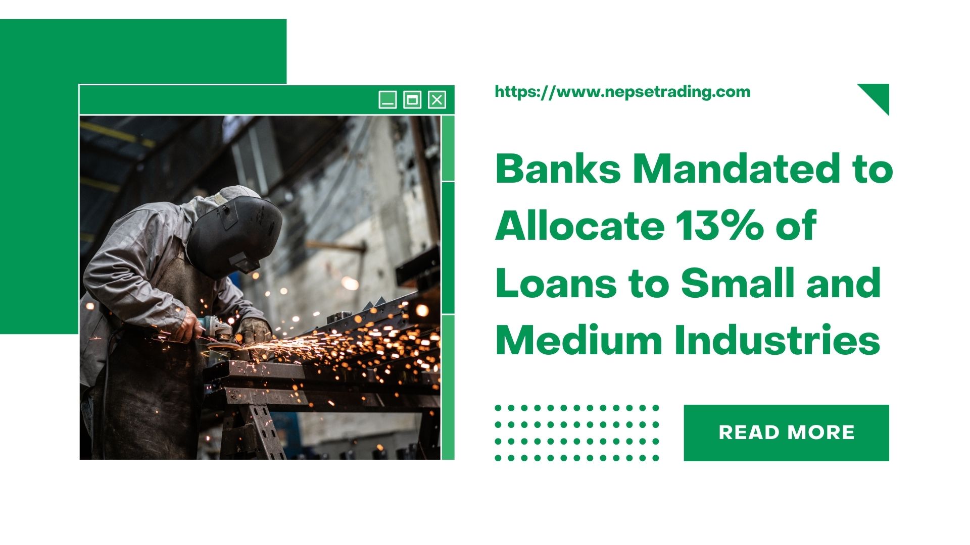 Nepal's Commercial Banks Gear Up to Meet Progressive Lending Targets for Small and Medium Industries