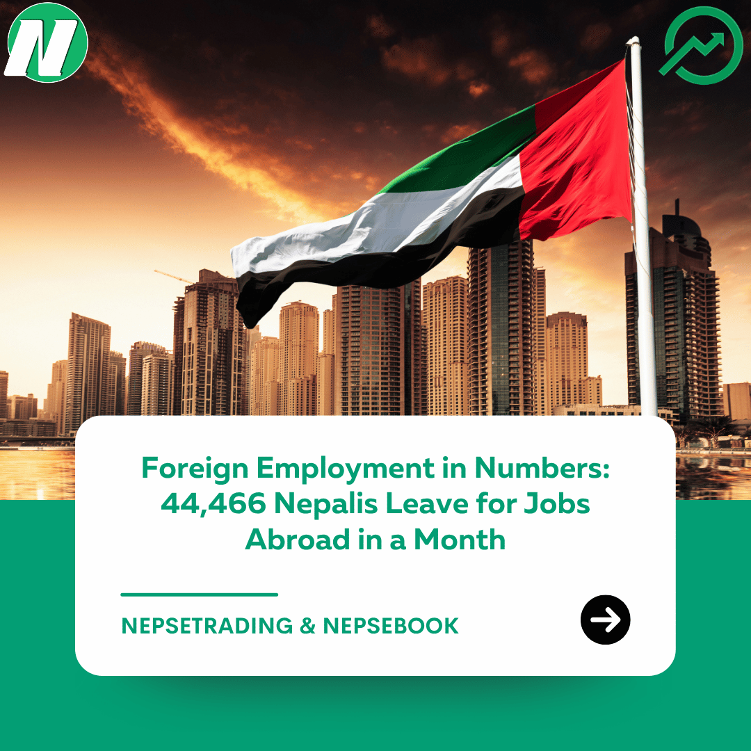 Foreign Employment in Numbers: 44,466 Nepalis Leave for Jobs Abroad in a Month