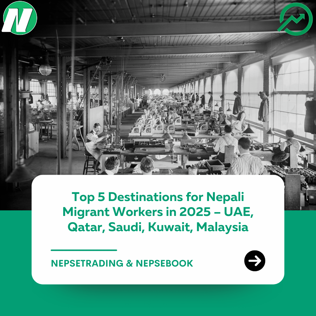 Top 5 Destinations for Nepali Migrant Workers in 2025 – UAE, Qatar, Saudi, Kuwait, Malaysia