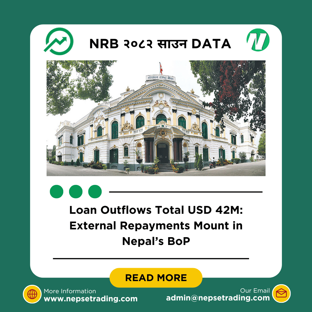 Loan Outflows Total USD 42M: External Repayments Mount in Nepal’s BoP