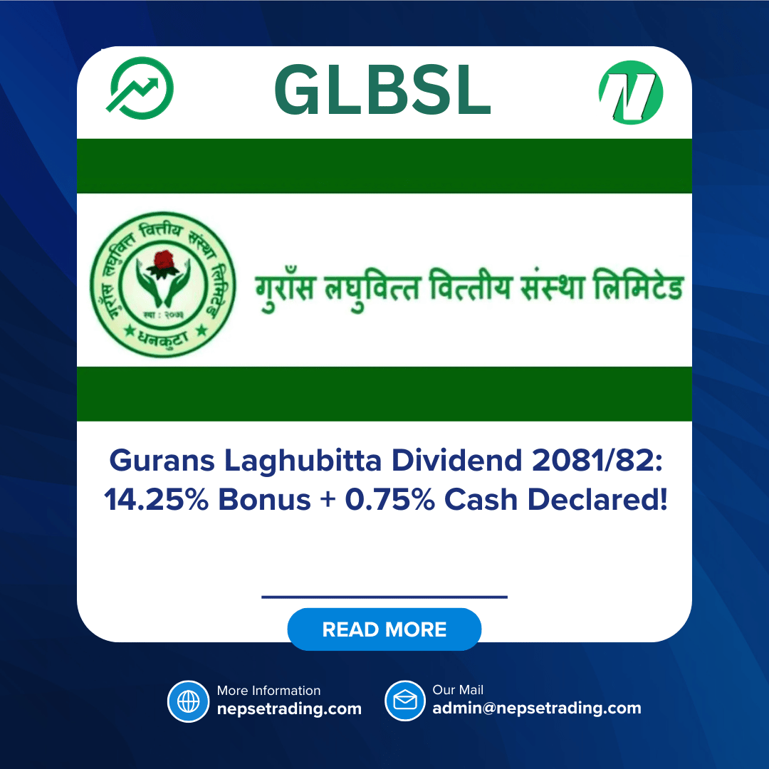 Gurans Laghubitta Dividend 2081/82: 14.25% Bonus + 0.75% Cash Declared!