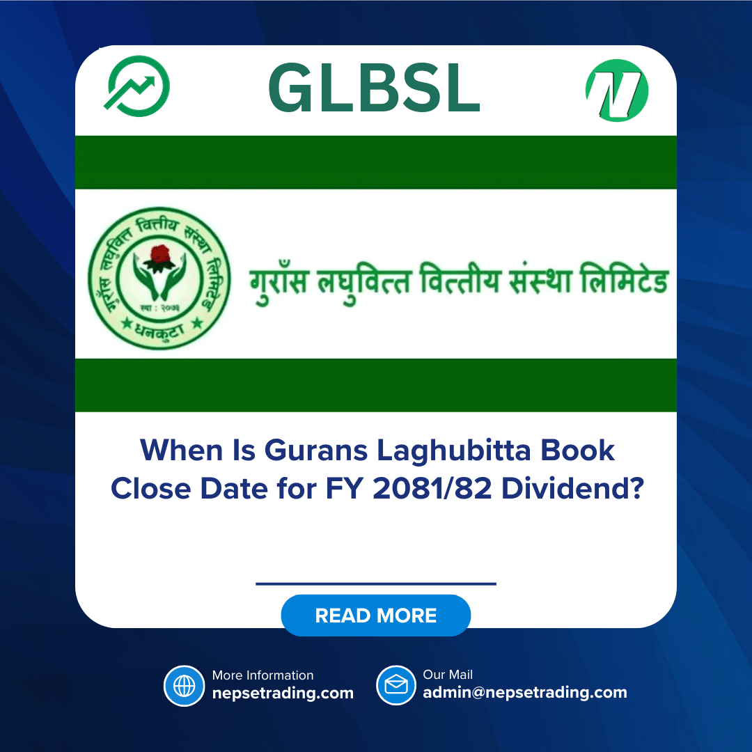 When Is Gurans Laghubitta Book Close Date for FY 2081/82 Dividend?