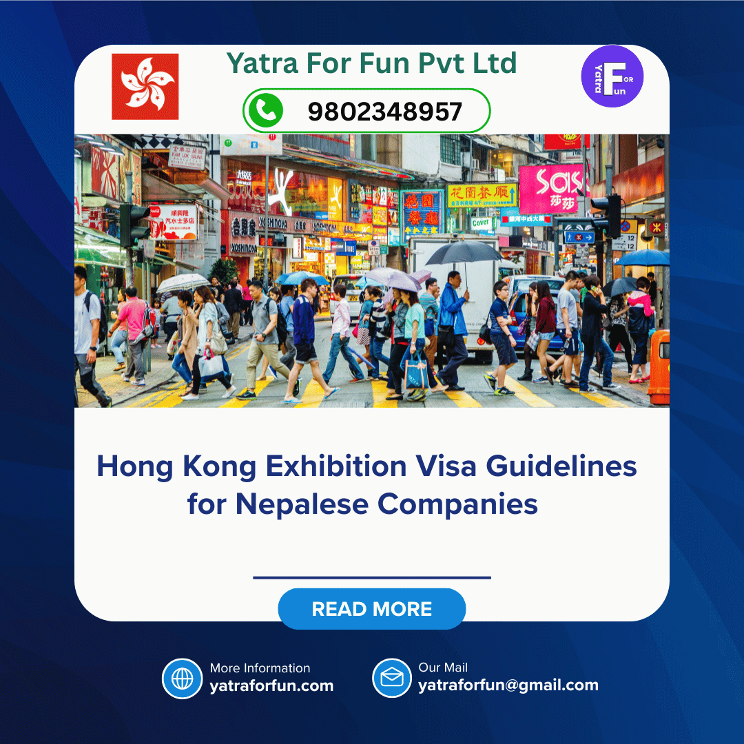 Hong Kong Exhibition Visa Guidelines for Nepalese Companies
