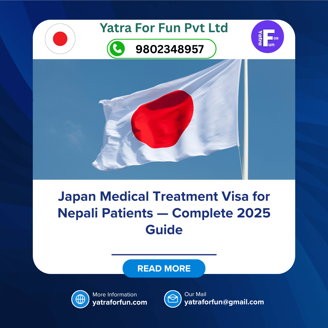 Japan Medical Treatment Visa for Nepali Patients — Complete 2025 Guide