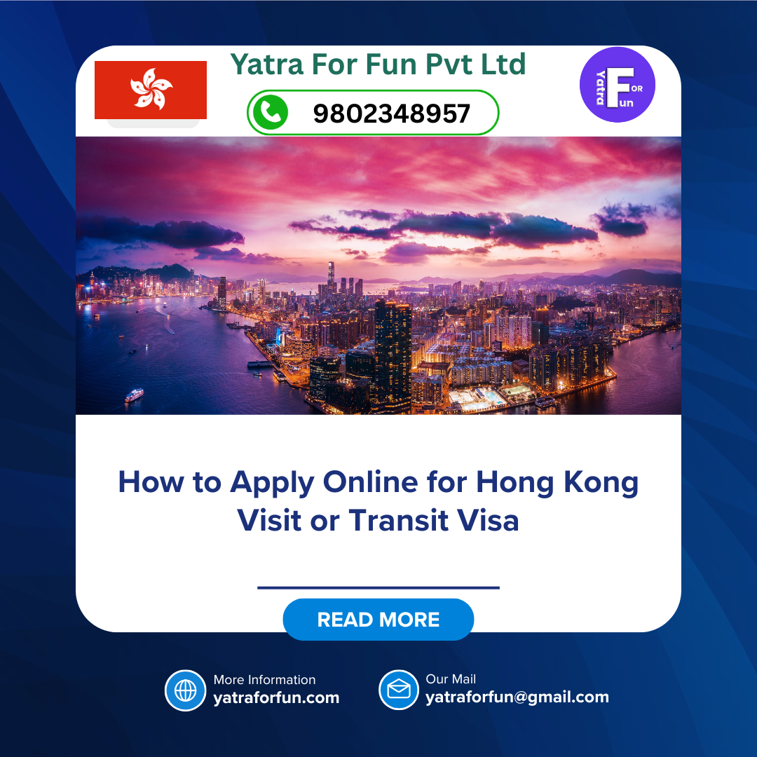 How to Apply Online for Hong Kong Visit or Transit Visa