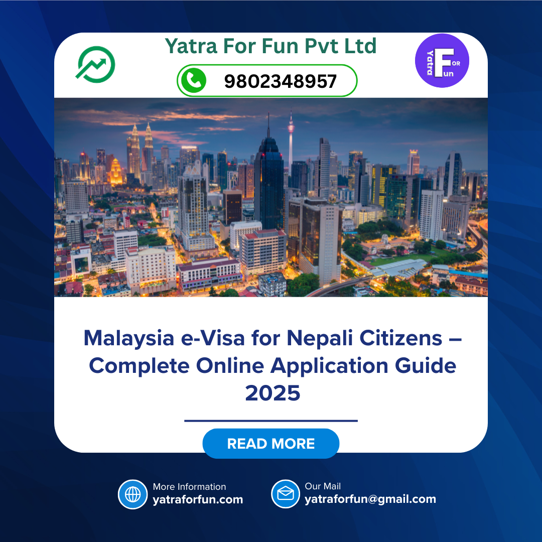 How to Apply Malaysia Online Visa for Nepali Passport Holders – Step by Step Guide 2025