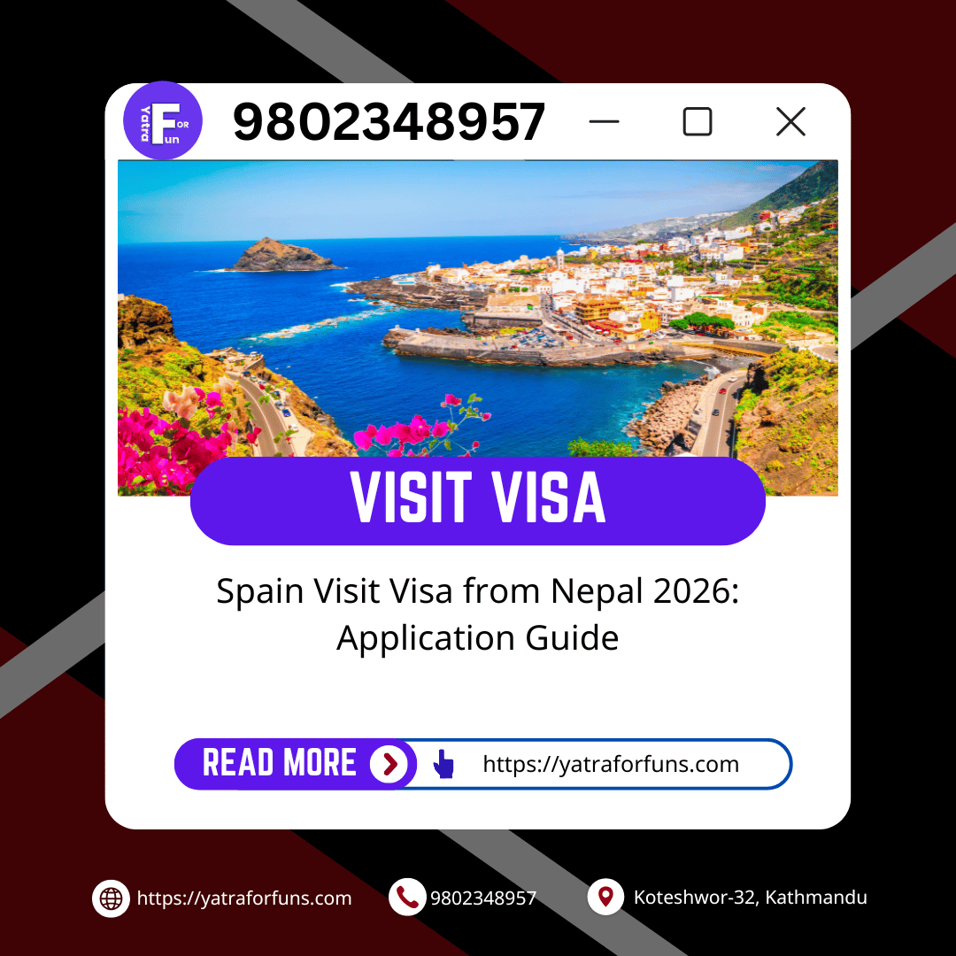 Spain Visit Visa from Nepal 2026: Application Guide