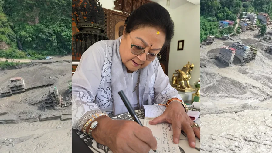 87-Year-Old Raji Rana Makes a Personal Donation of NPR 10.9 Million for Disaster Relief
