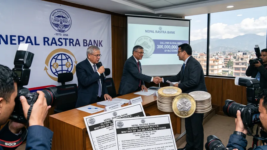 NRB Calls for Global Bids to Mint 300 Million Units of Rs 2 Coins