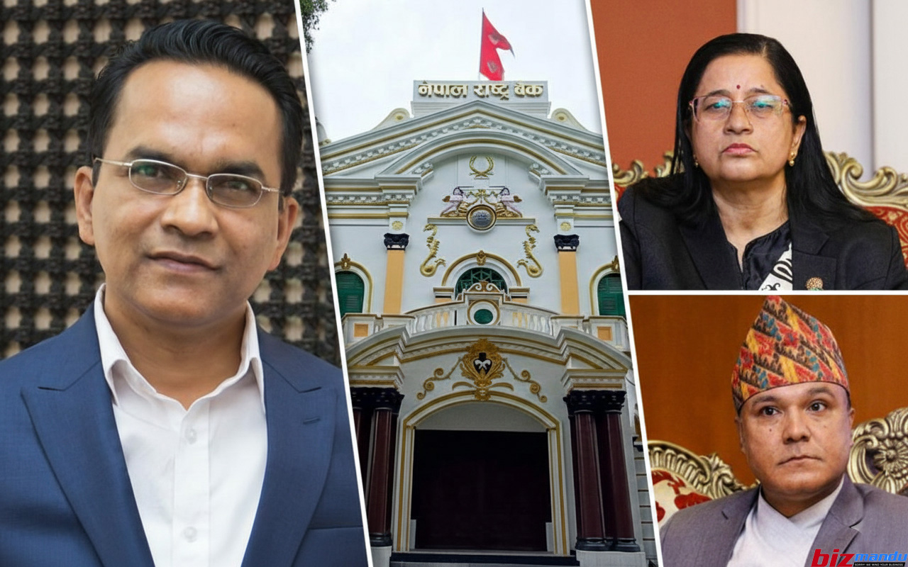 राष्ट्र बैंकका दुई डेपुटी गभर्नर सोमबारबाट अवकाशमा, नयाँ नियुक्ति नयाँ सरकारको जिम्मामा