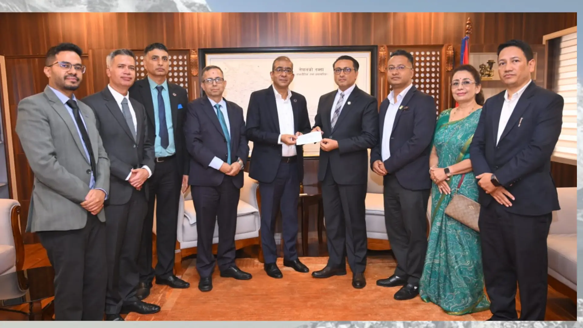 NMB Bank Donates Rs 35.1 Million to Bhote Koshi Flood Victims